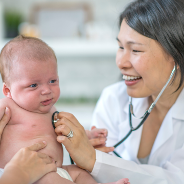 Checklist What To Expect With Pediatrician Appointments From Newborn to 1 Year Old - MHA Blog Featured Image